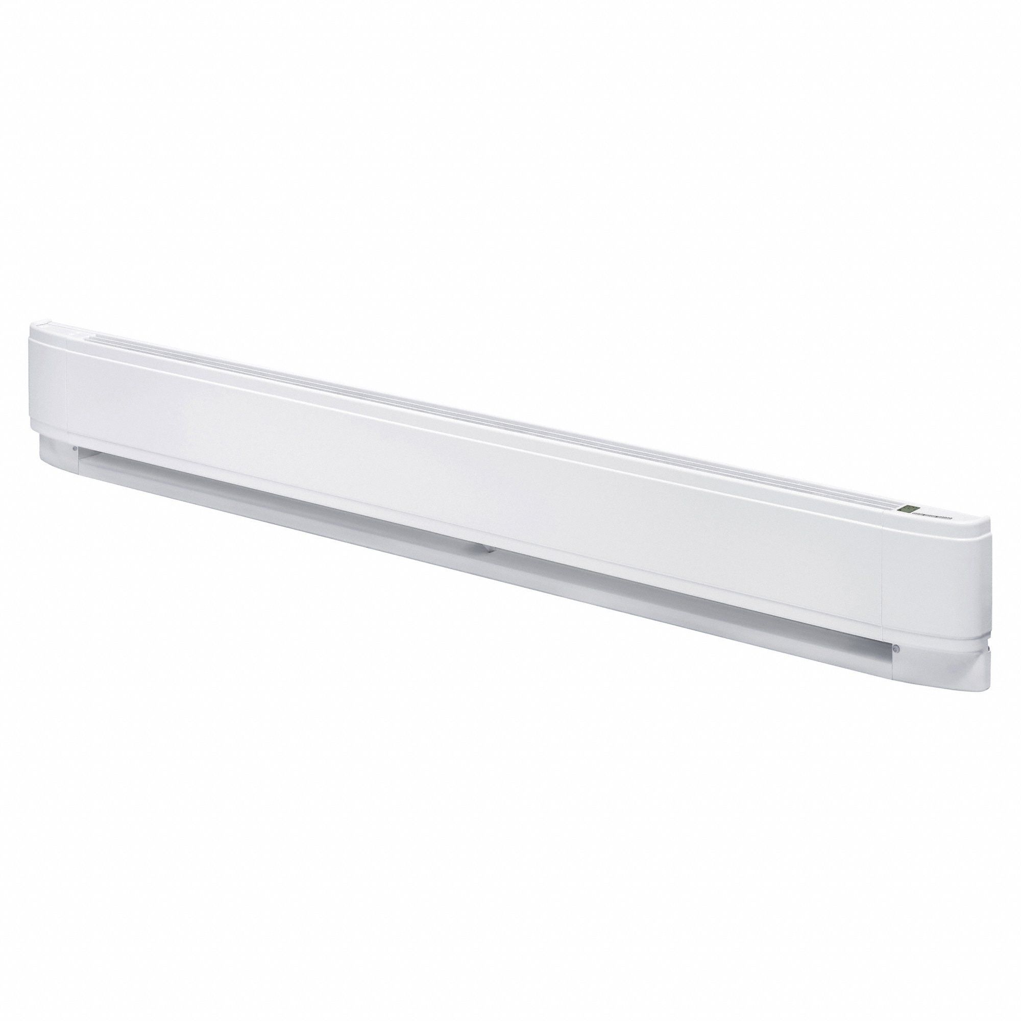 CADET Baseboard Heater: Commercial Grade, 2000/1500 W, Thermostat Included, White, 208/240V AC (MPN EQ5020W31). Key specifications — Thermostat Included: Thermostat Included; Duty Rating: Commercial Grade; Housing Style: Conventional; Wattage Output: 2000/1500 W; Housing Color: White; Voltage: 208/240V AC; Brand: CADET.