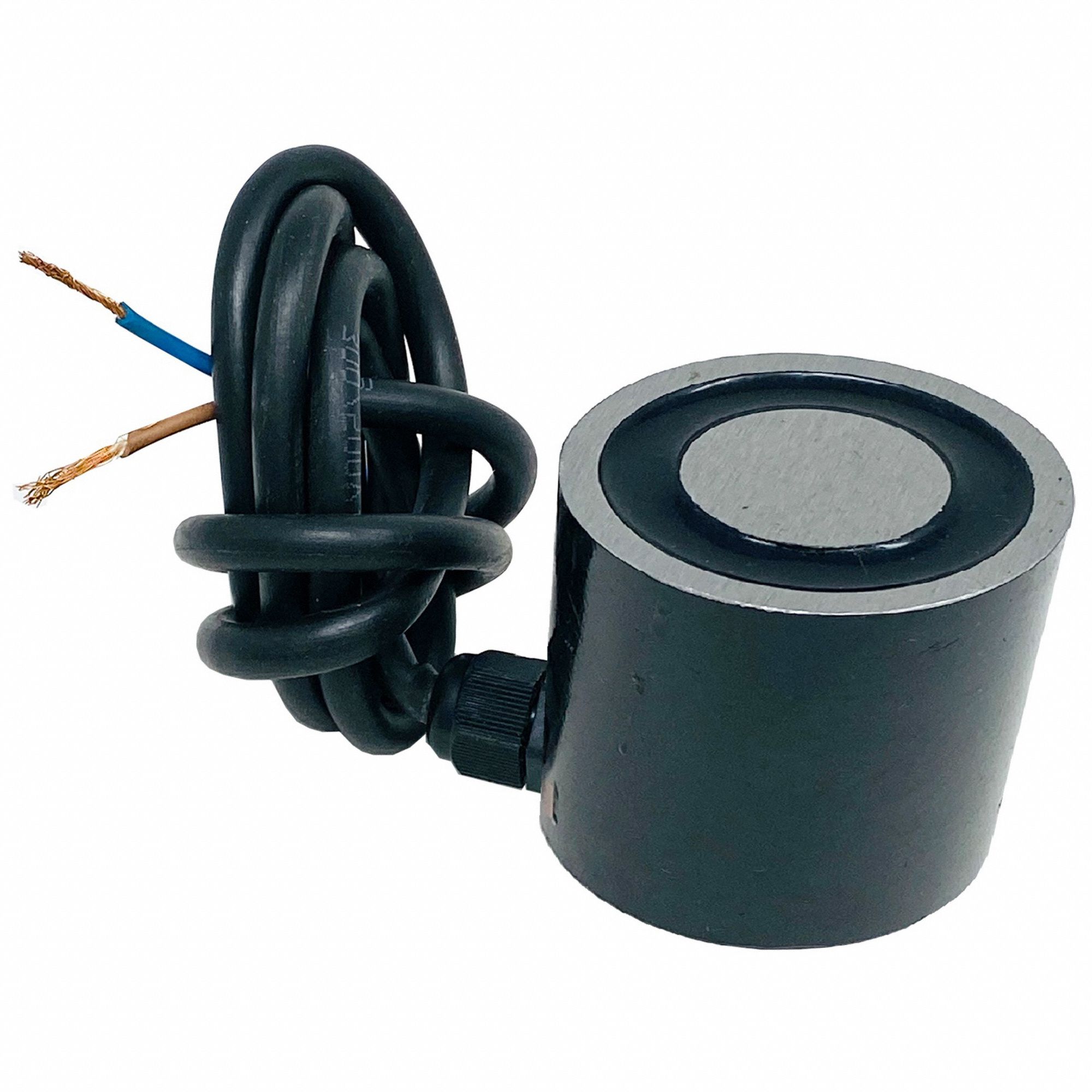 Electromagnetic Lift: Continuous Duty, Round Magnet, 200 lb Max Load Capacity, 24 V DC Volt
