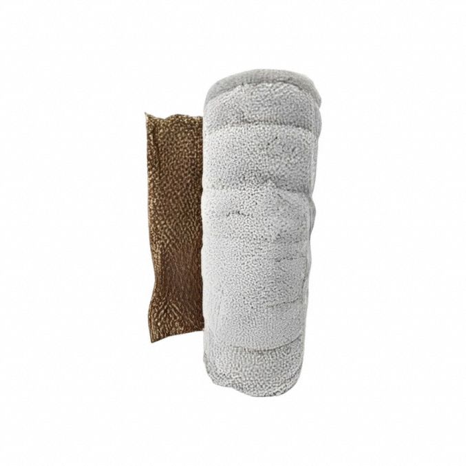 Air Filter Roll: 3/4 in Actual Thick, 40 in Nominal Ht, 30 ft Nominal Wd, MERV 1, Paper, Brown
