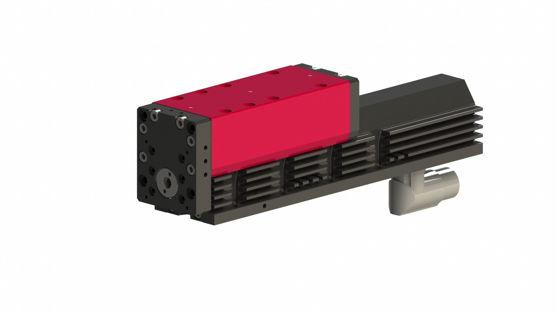 Linear Module: 50 mm Stroke Lg, 72V DC, 255 N Thrust Force @ 100 psi, 1.3 kg Max Payload