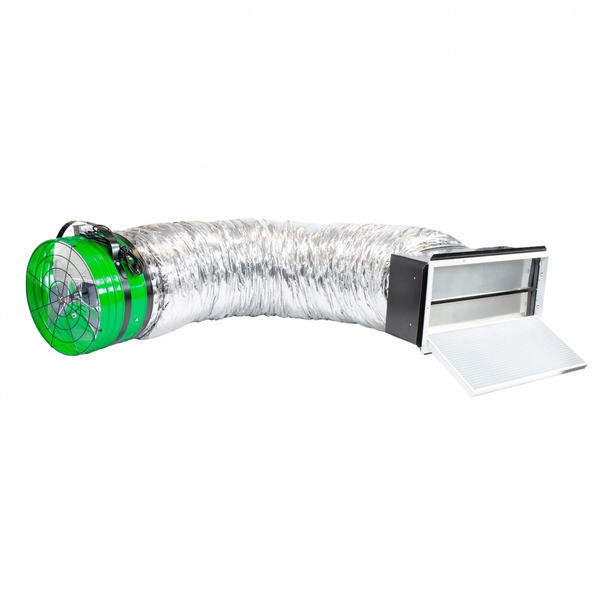 Whole House Fan: Ceiling Mount, 20 in Blade, 5, 003 cfm Max., 2, 502 sq ft Coverage, Low Noise