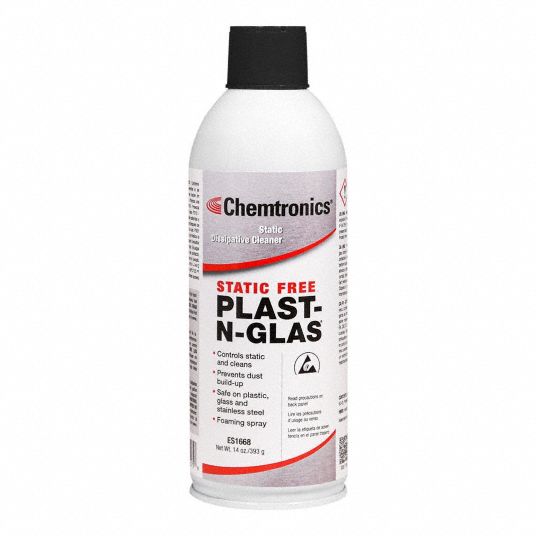 Chemtronics ES1668 Glass Cleaner,aerosol Can,14 oz. Size