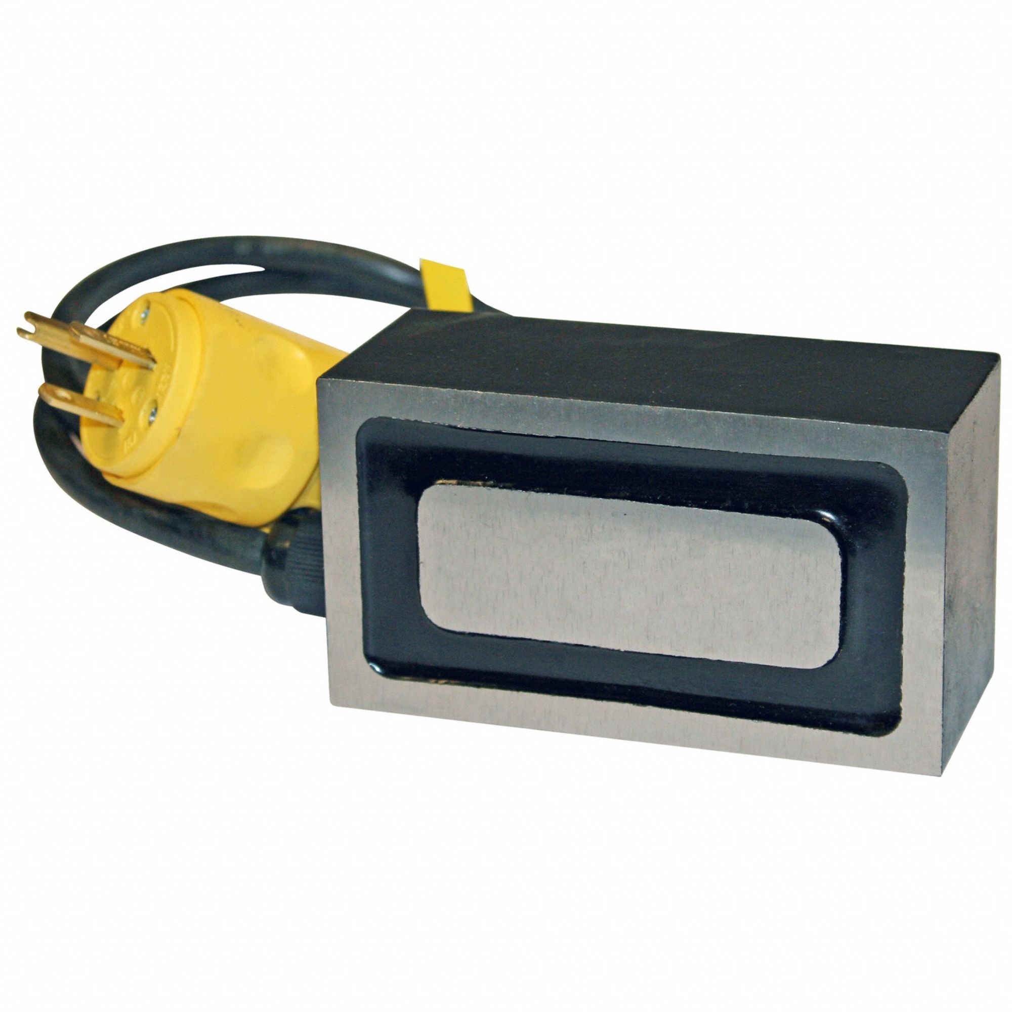 Electromagnetic Lift: Intermittent Duty, Rectangular Magnet, 300 lb Max Load Capacity