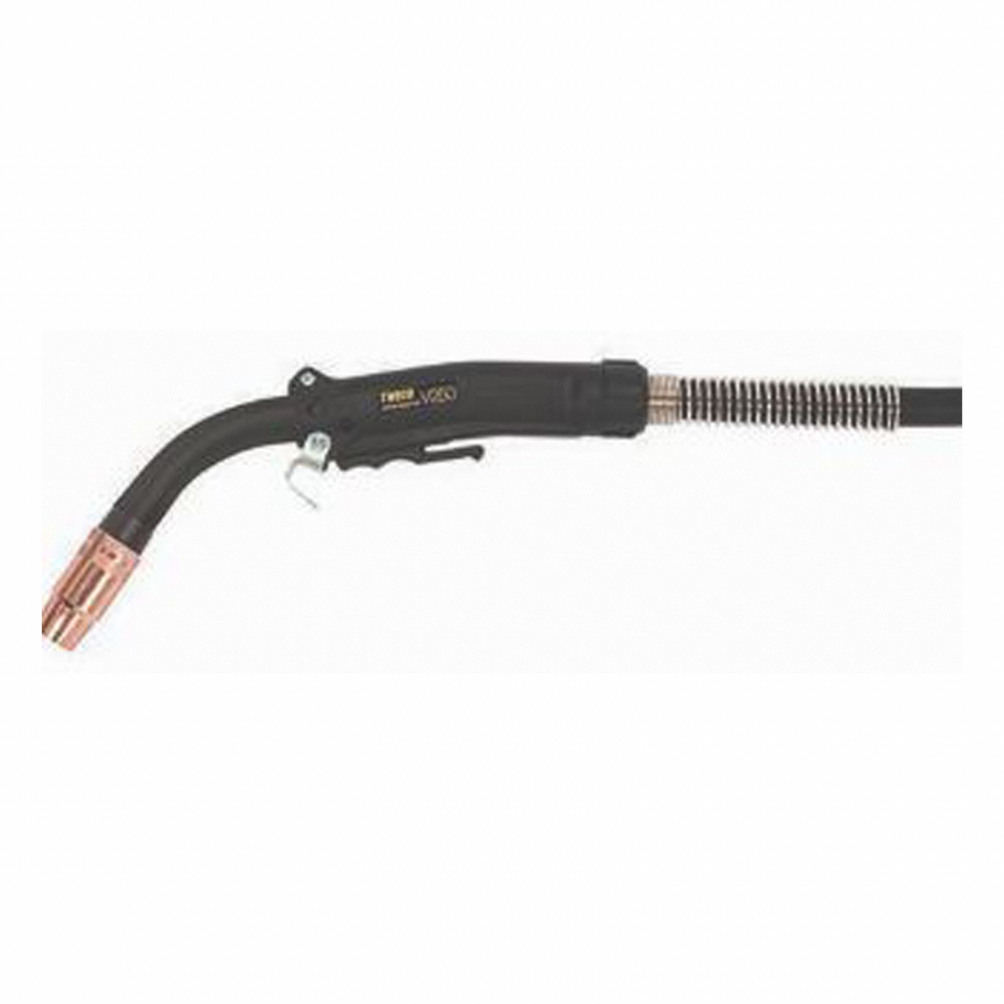 PISTOLET DE SOUDAGE MIG,250 A,ERGONOMIQ,P/LA FABRICATION LÉGÈRE/MOYENNE,COL ROTATIF,CÂBLE 15 PI LNG