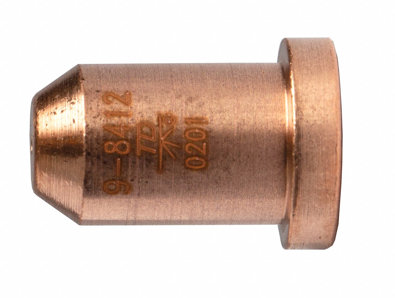 NOZZLE, FOR SPRAY/SMOKE MASTER MIG GUNS, SLIP ON, 3 NOZZLES, 3/8 IN, 7/8 IN, COPPER/BRASS/SILICON