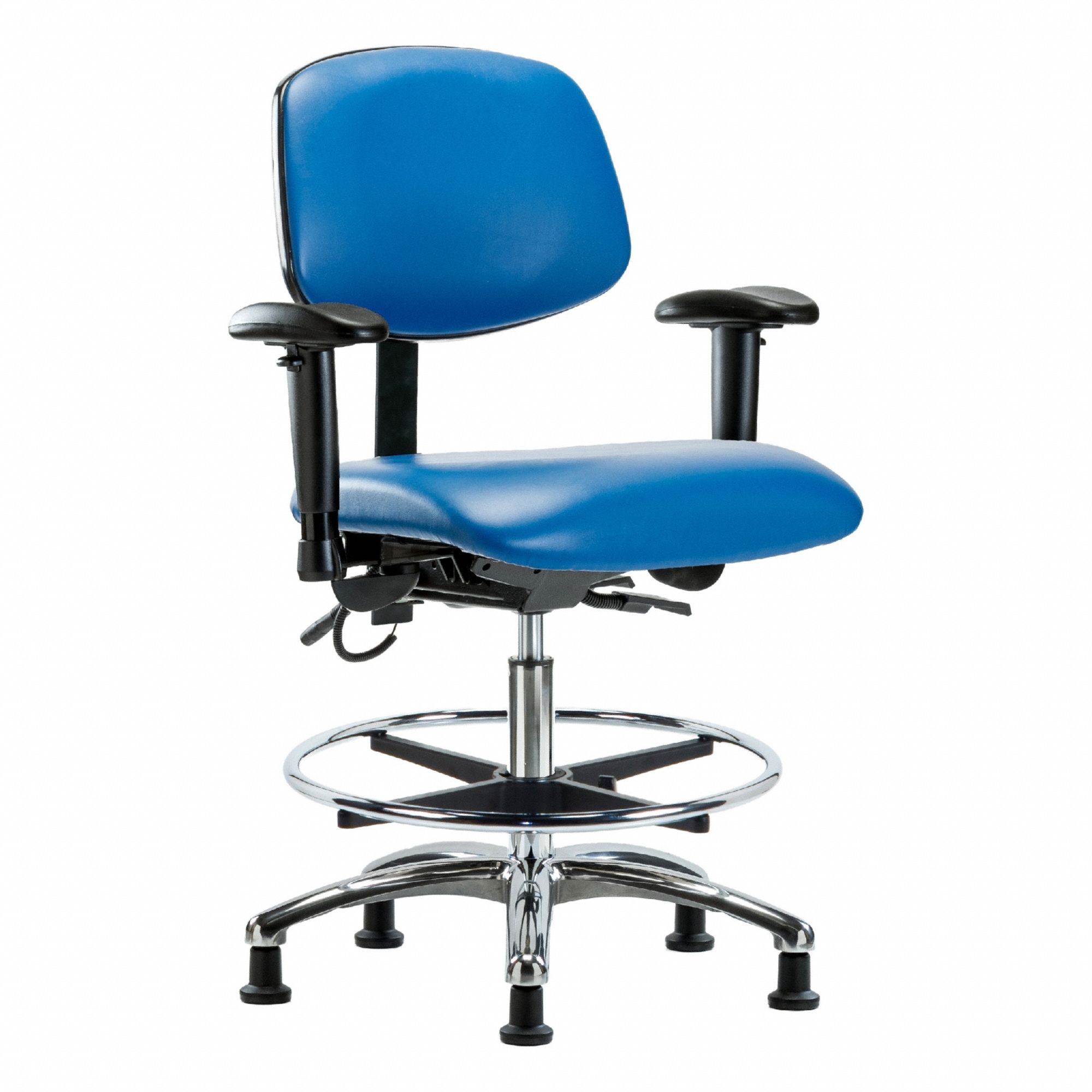 Vinyl, Arms Included, ESD Task Chair 358G08BRESDVMBCHCRT0A1CF