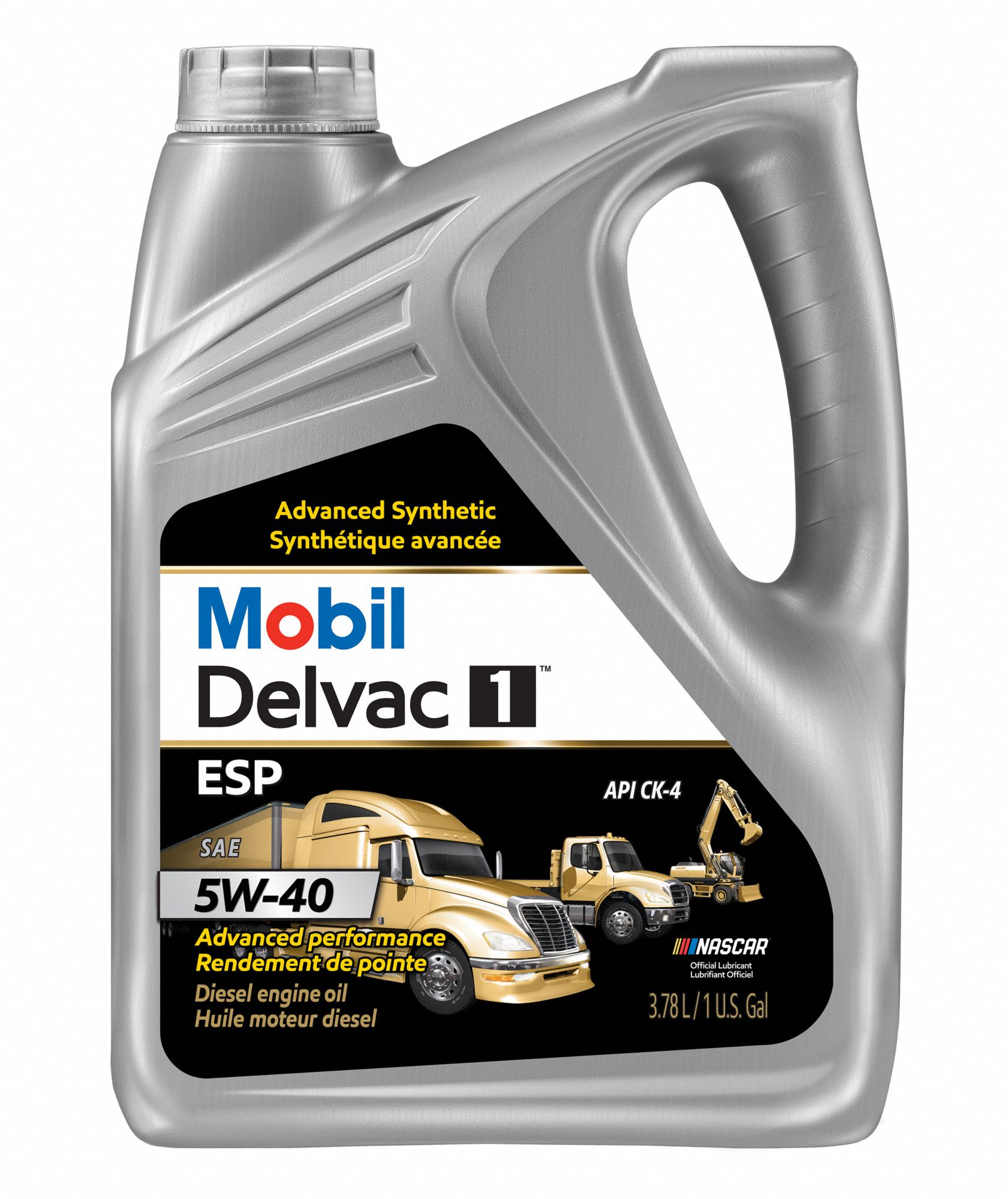 ENGINE OIL, DIESEL, 5W-40, VISC INDEX 150/VISC 40 ° C 84/VISC 100 ° C 13.8/ISO VISC 84, 18.9 L, SYNTH