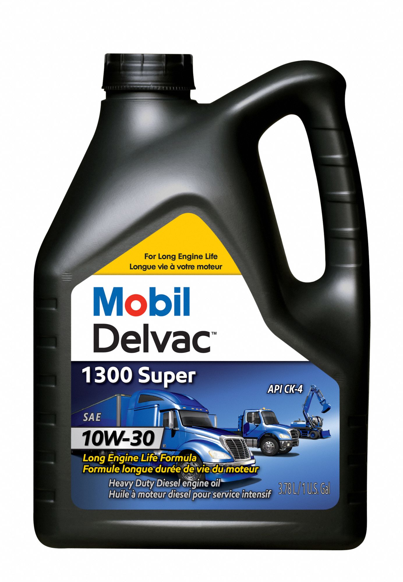 ENGINE OIL, DIESEL, 10W-30, VISC INDEX 82/VISC 40 ° C 82/VISC 100 ° C  12/ISO VISC 82, 18.9 L, SYNTH MIX