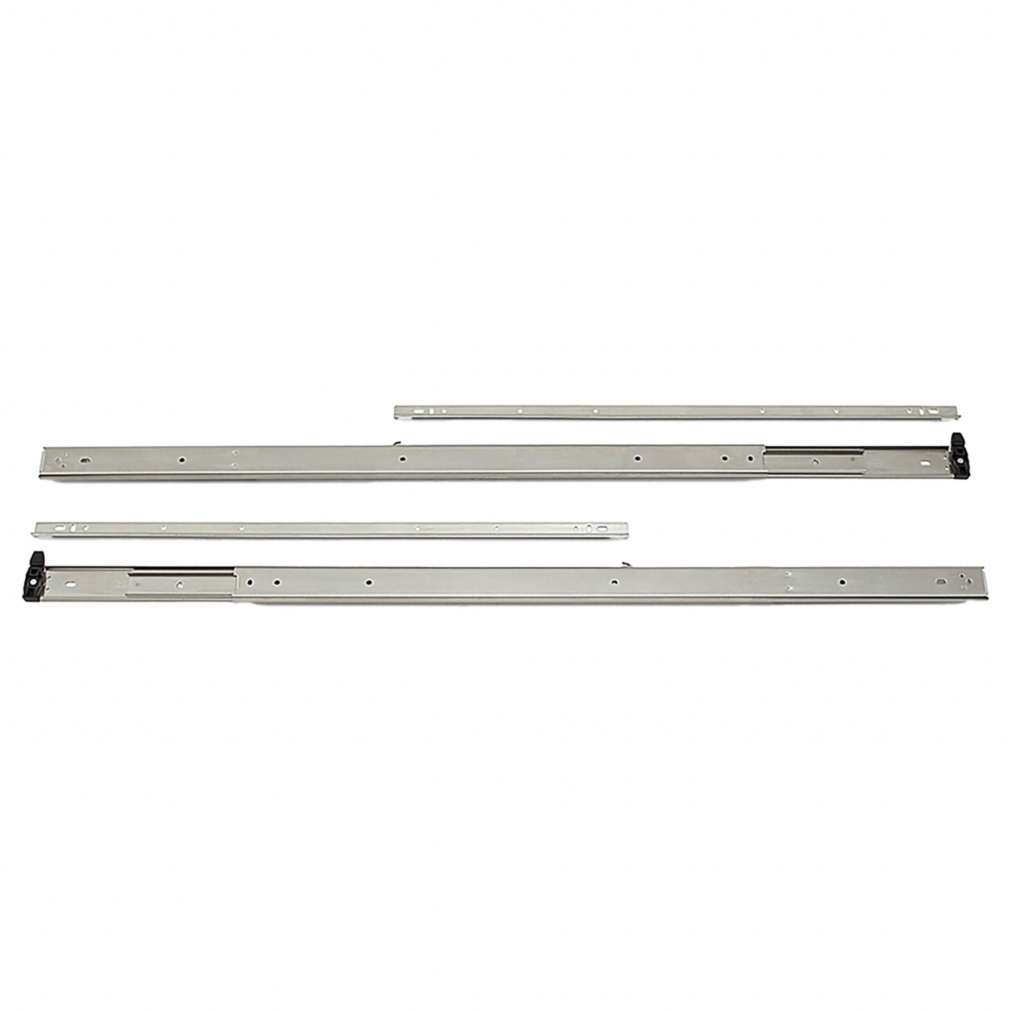 Drawer Slide: Friction, Side, Full Extension, 28 in Closed Lg, 29 23/32 in Travel Lg
