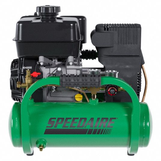 Direct driven outlet air compressor