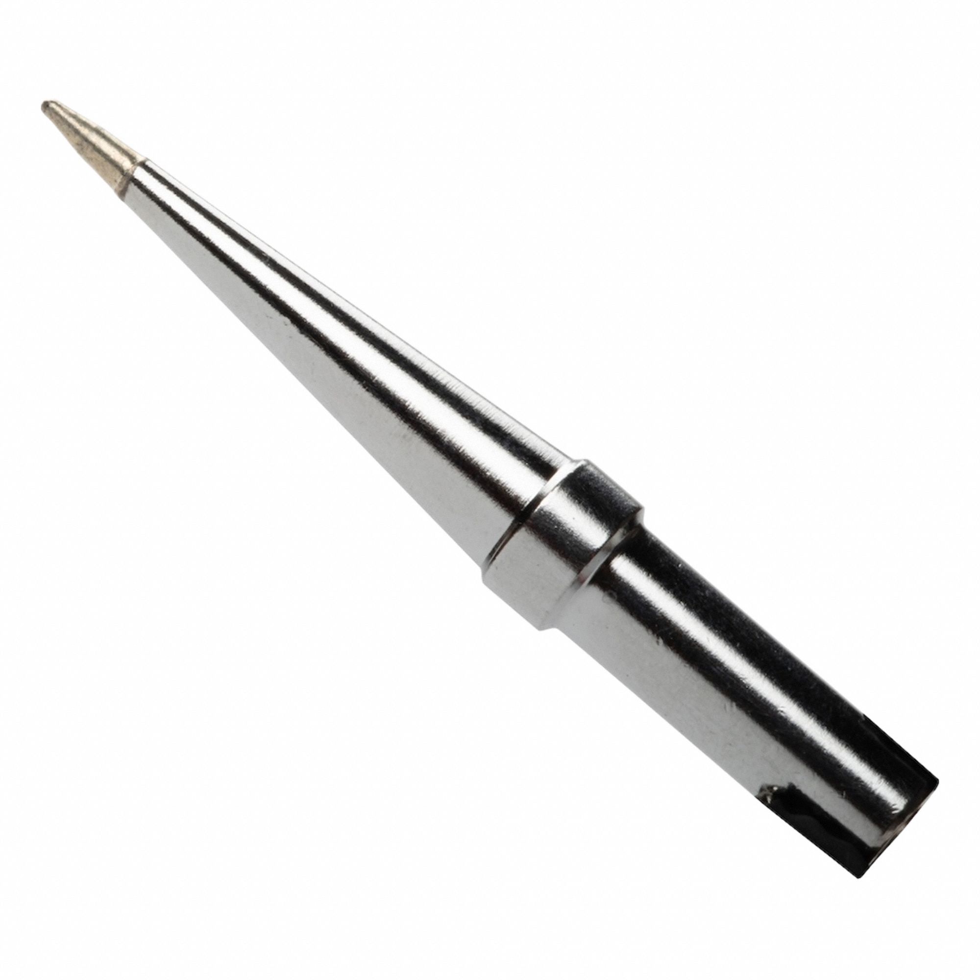 WELLER Soldering Tip: ET Series, Conical, 0.8 mm W, 43.5 mm Lg (MPN ETO). Key specifications — Compatible Handpiece Manufacturer Model Number: PES51; Manufacturer Part Number: ETO; Brand: WELLER.