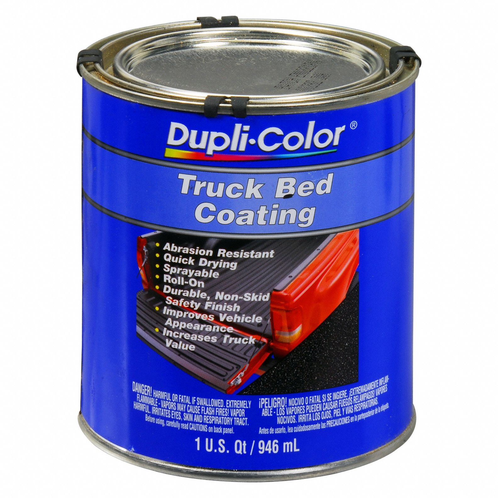 Automotive Coating: Black, Solvent, Polyurethane, Metal, Black, Textured, 48 hr Dry Time