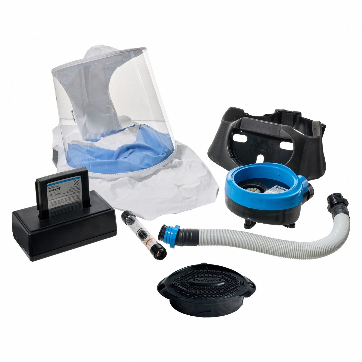 PAPR System Kit: Full Hood, Belt-Mount, Universal