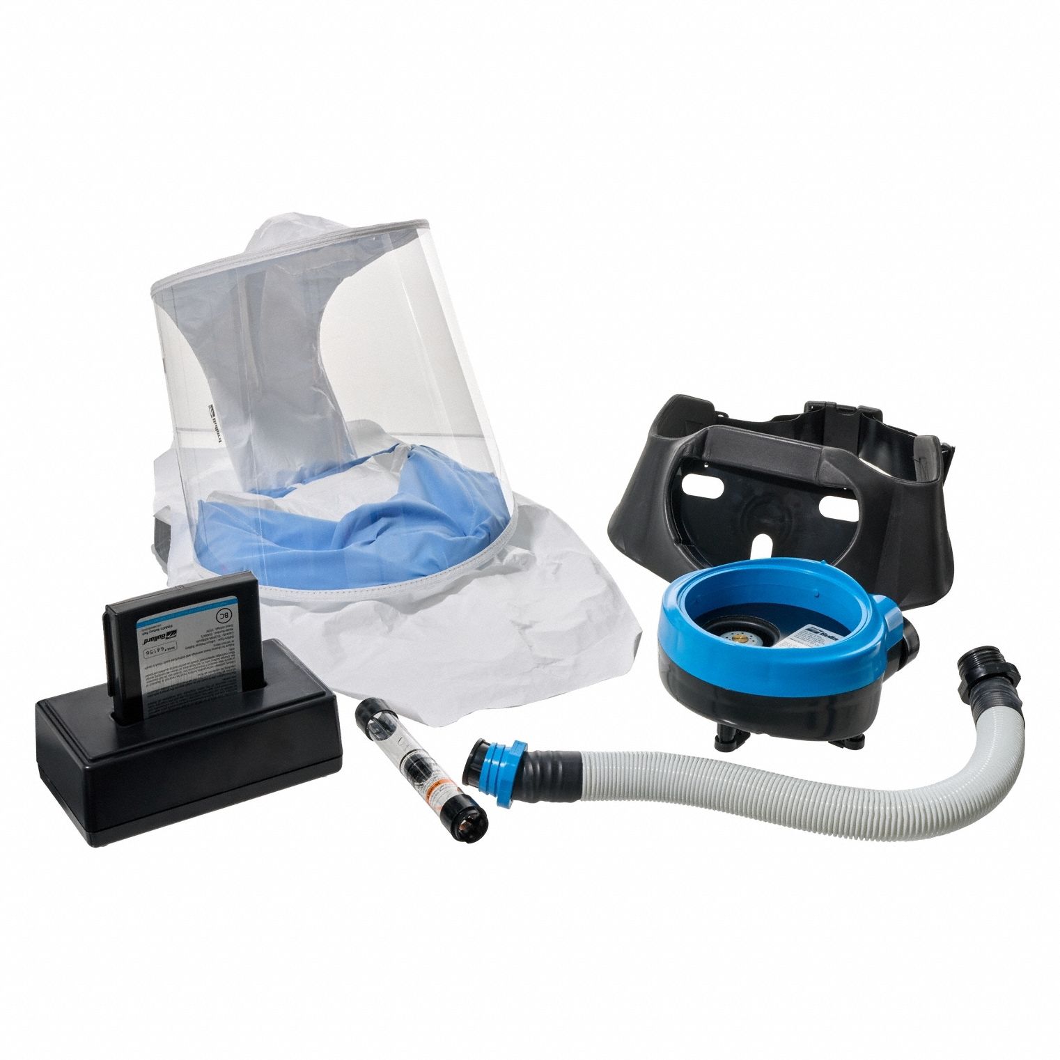 PAPR System Kit: Full Hood, Belt-Mount, Universal