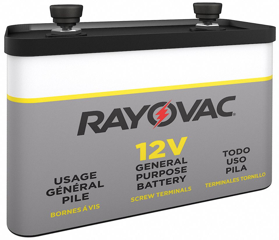 BATTERIE P/LANTERNE,12V CC,BORNE VIS