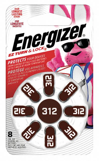 BATT ZINC AIR 1,4V APL AUDITIF8PQT