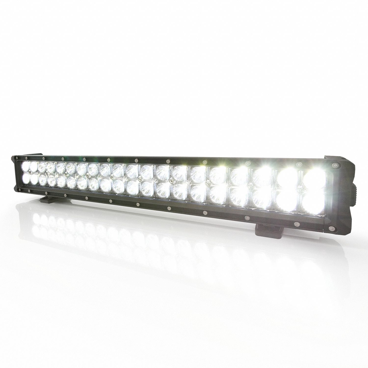 Vehicle Work Light: Rectangular, Flood/Spot, LED, Bolt, Blunt Cut Wires, Universal, Black