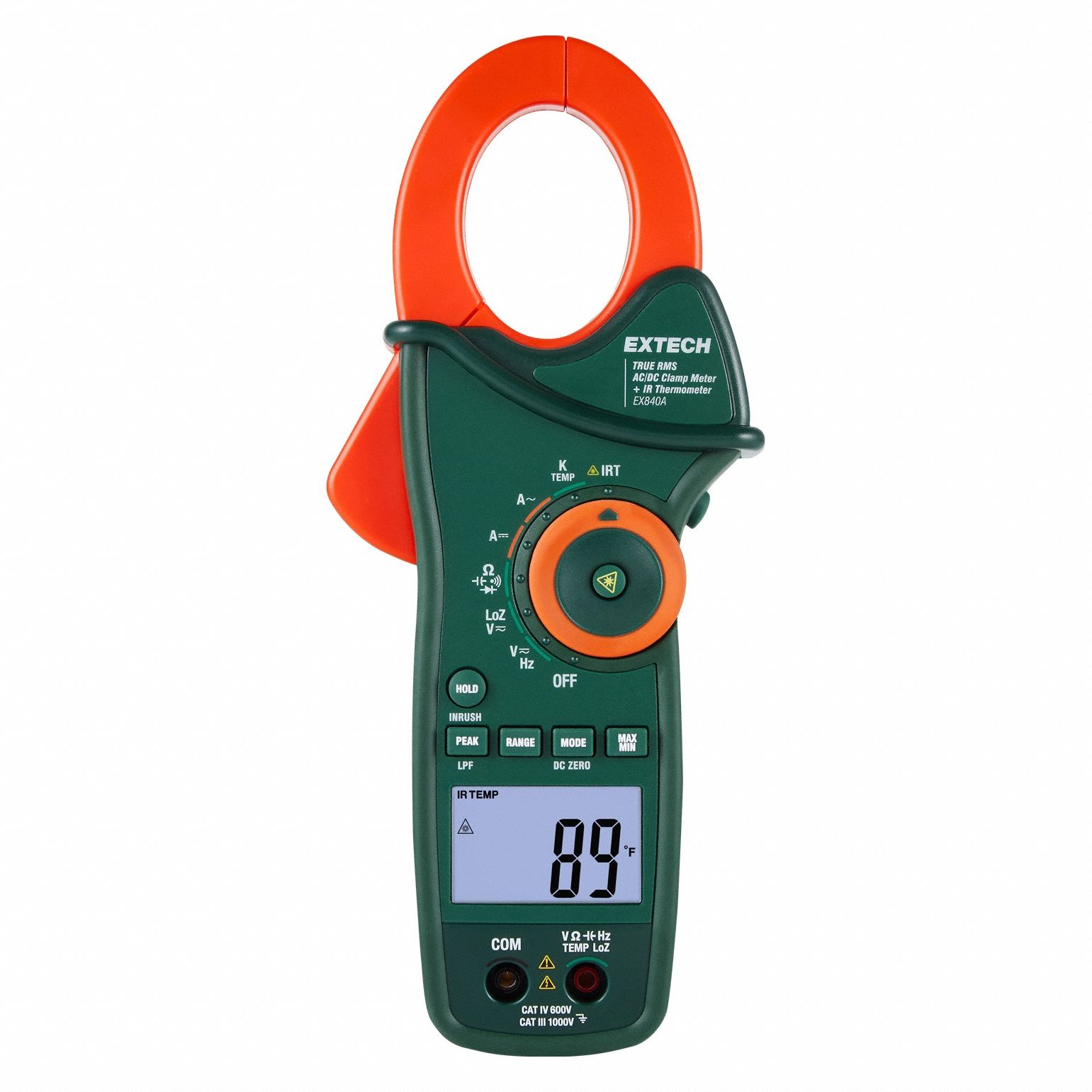 CLAMP METER,TRMS,DIGITAL,BACKLIT LCD