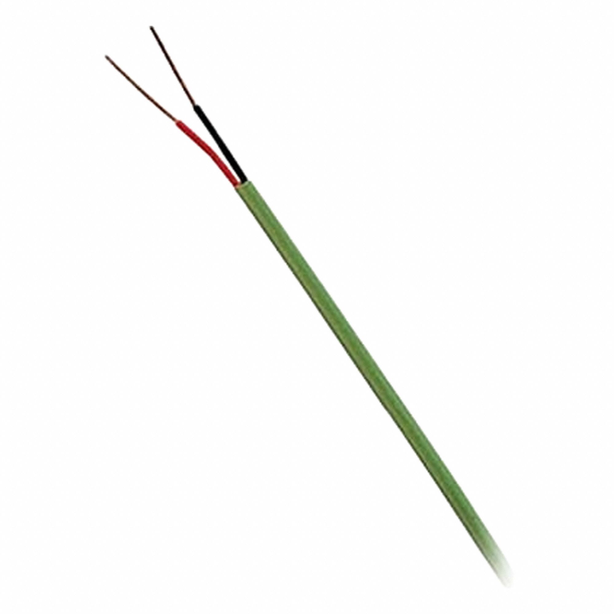OMEGA, Type R/Type S, 16 AWG Conductor Size, Thermocouple Wire - 2AE750 ...