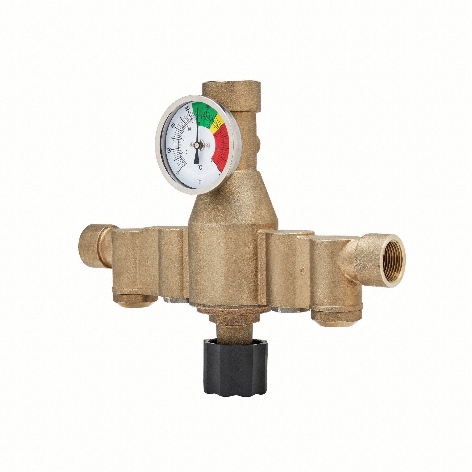 LEONARD VALVE, For Hot Water/Water Media, Thermostatic, Thermostatic