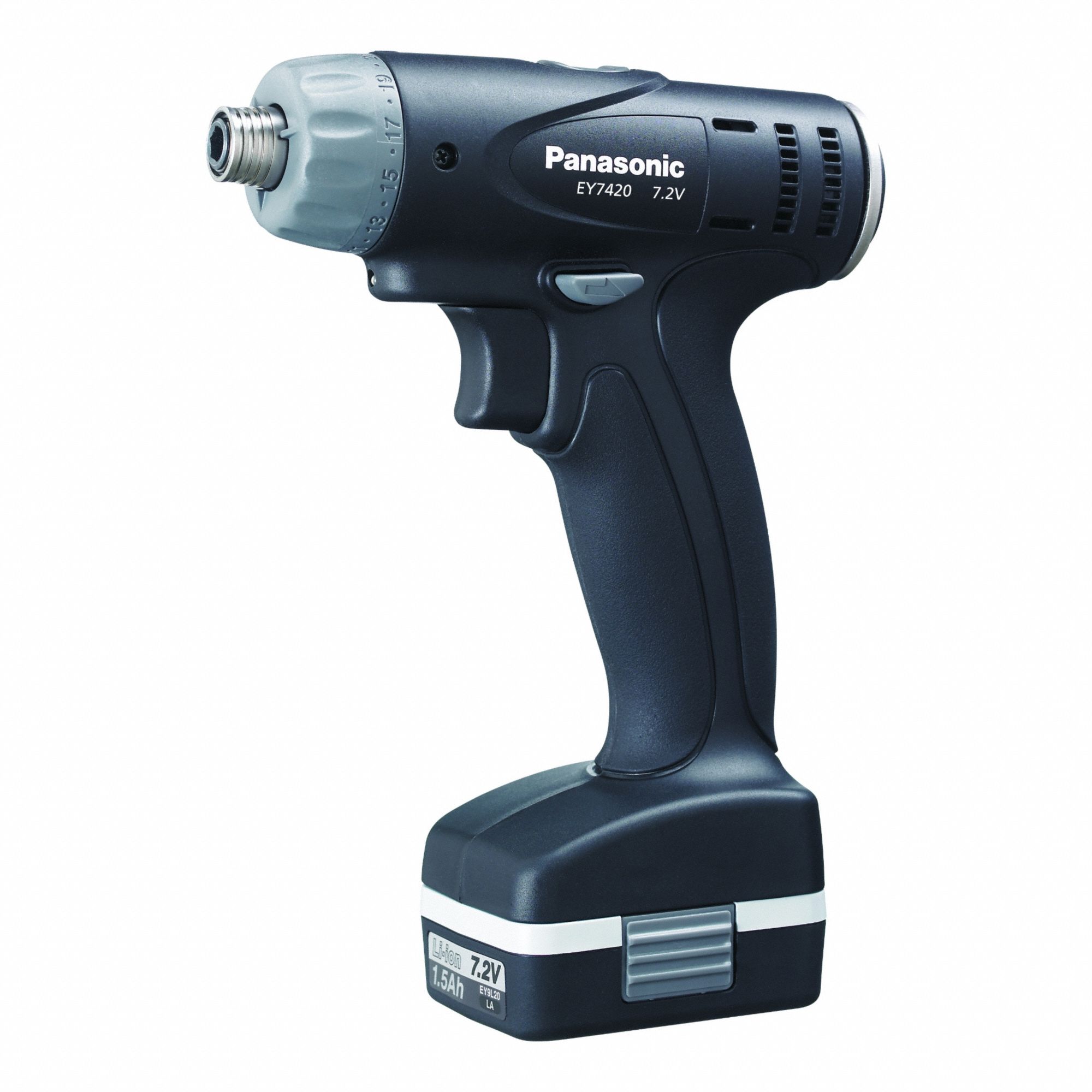 PANASONIC, 1/4 in Drive Size, 2.7 in-lb to 51.3 in-lb, Screwdriver