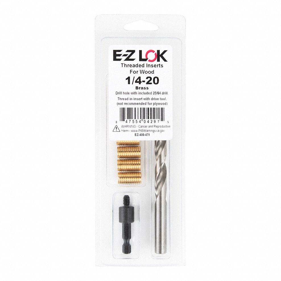 Threaded Insert for Wood