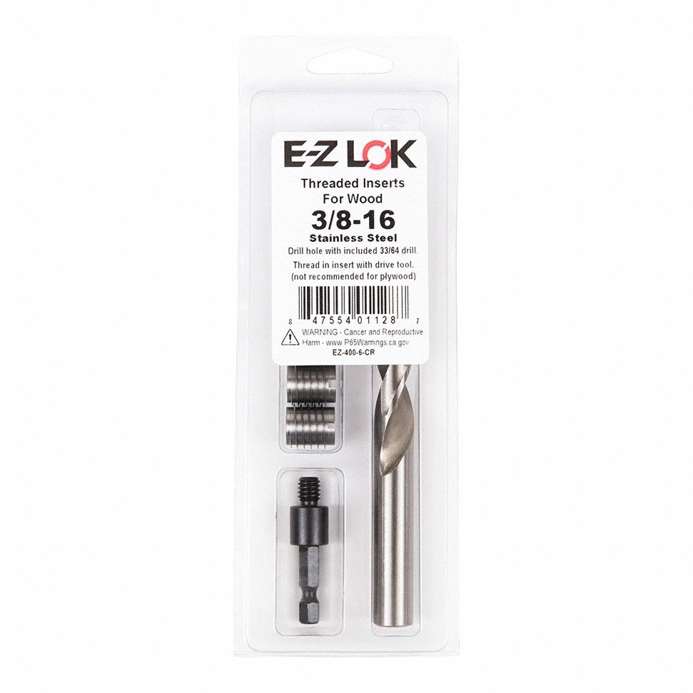 Threaded Insert for Wood