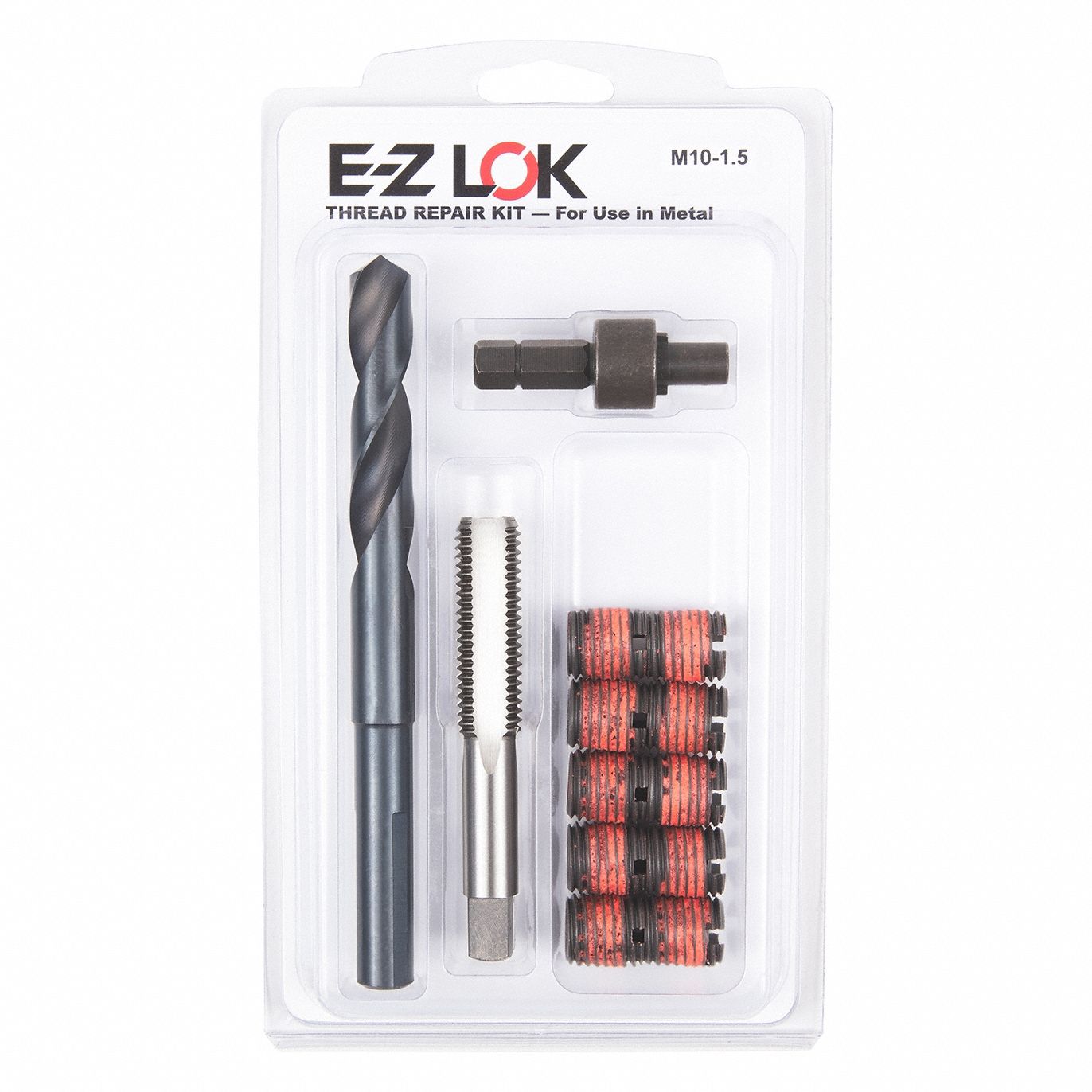 Std Wall, M10-1.50 Int Thrd Sz, Self Locking Thread Insert - 807TA6|EZ ...