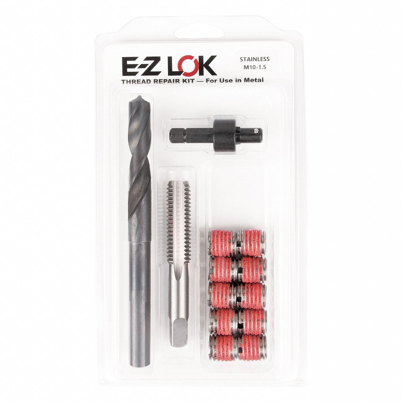 Std Wall, M10-1.50 Int Thrd Sz, Self Locking Thread Insert - 807TK8|EZ ...