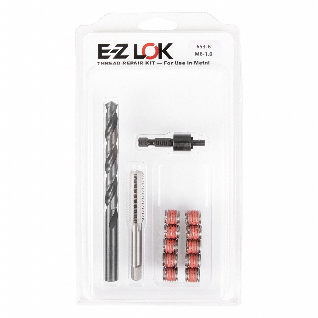 Std Wall, M6-1.00 Int Thrd Sz, Self Locking Thread Insert - 807TL7|EZ ...