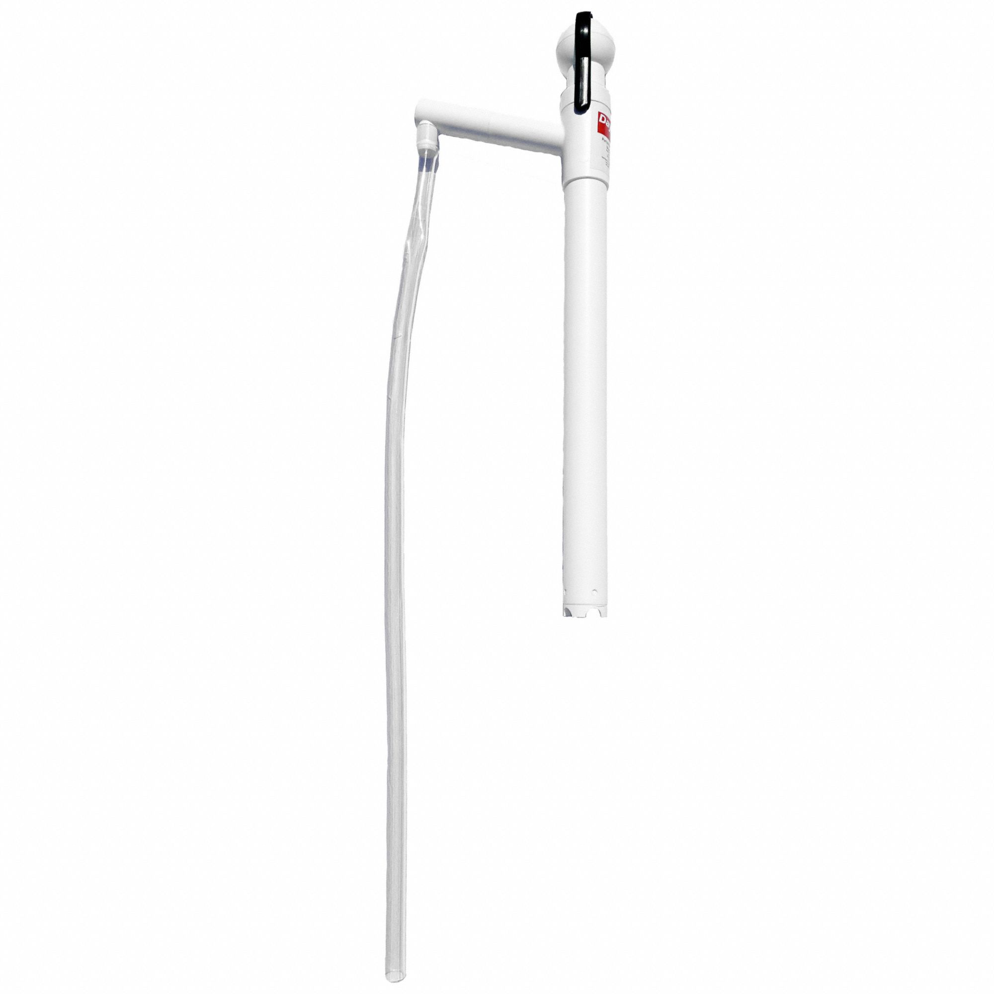 Hand Pump: Piston, Pump with Discharge Hose & Spout, Piston, Polyethylene/Polypropylene