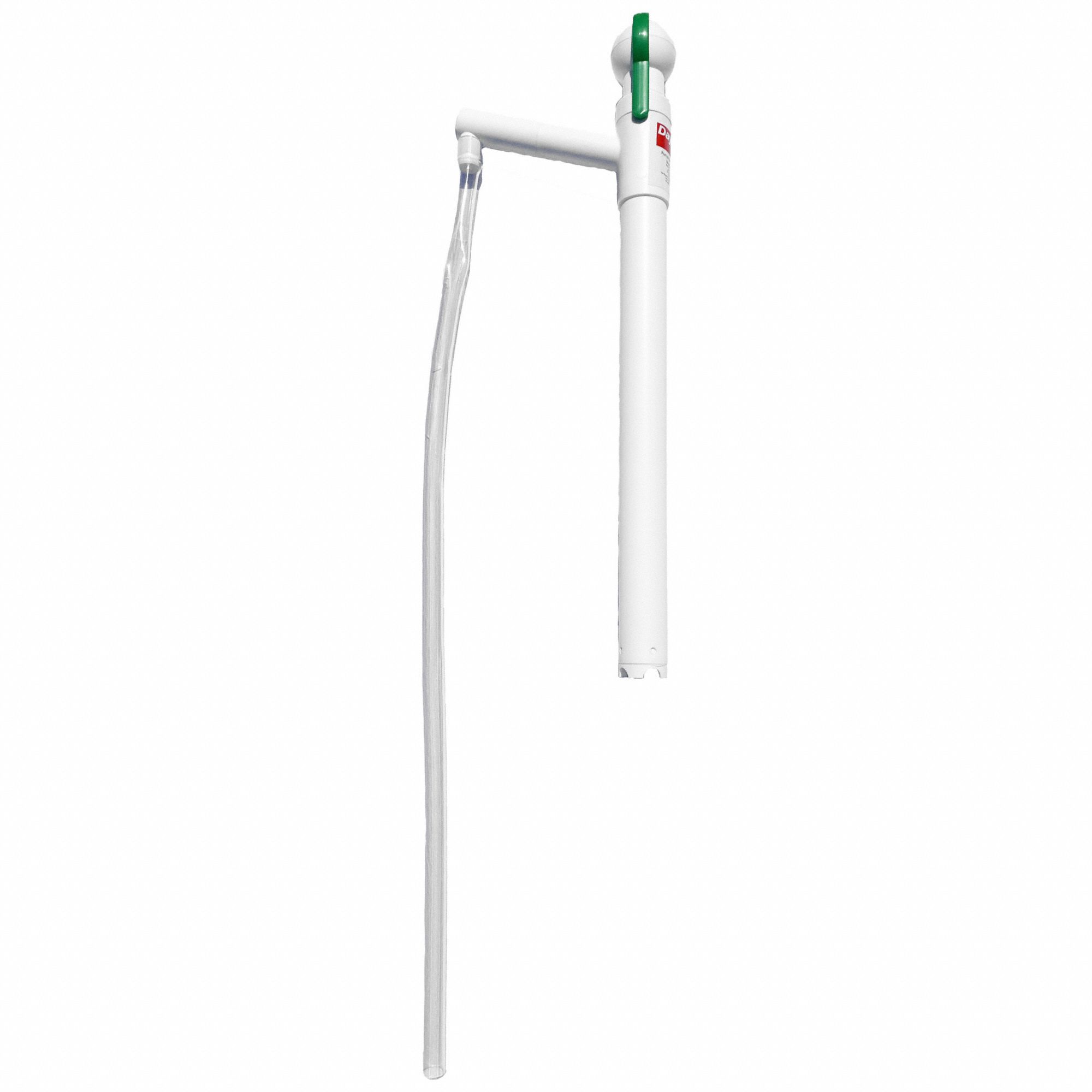 Hand Pump: Piston, Pump with Discharge Hose & Spout, Piston, Polyethylene/Polypropylene