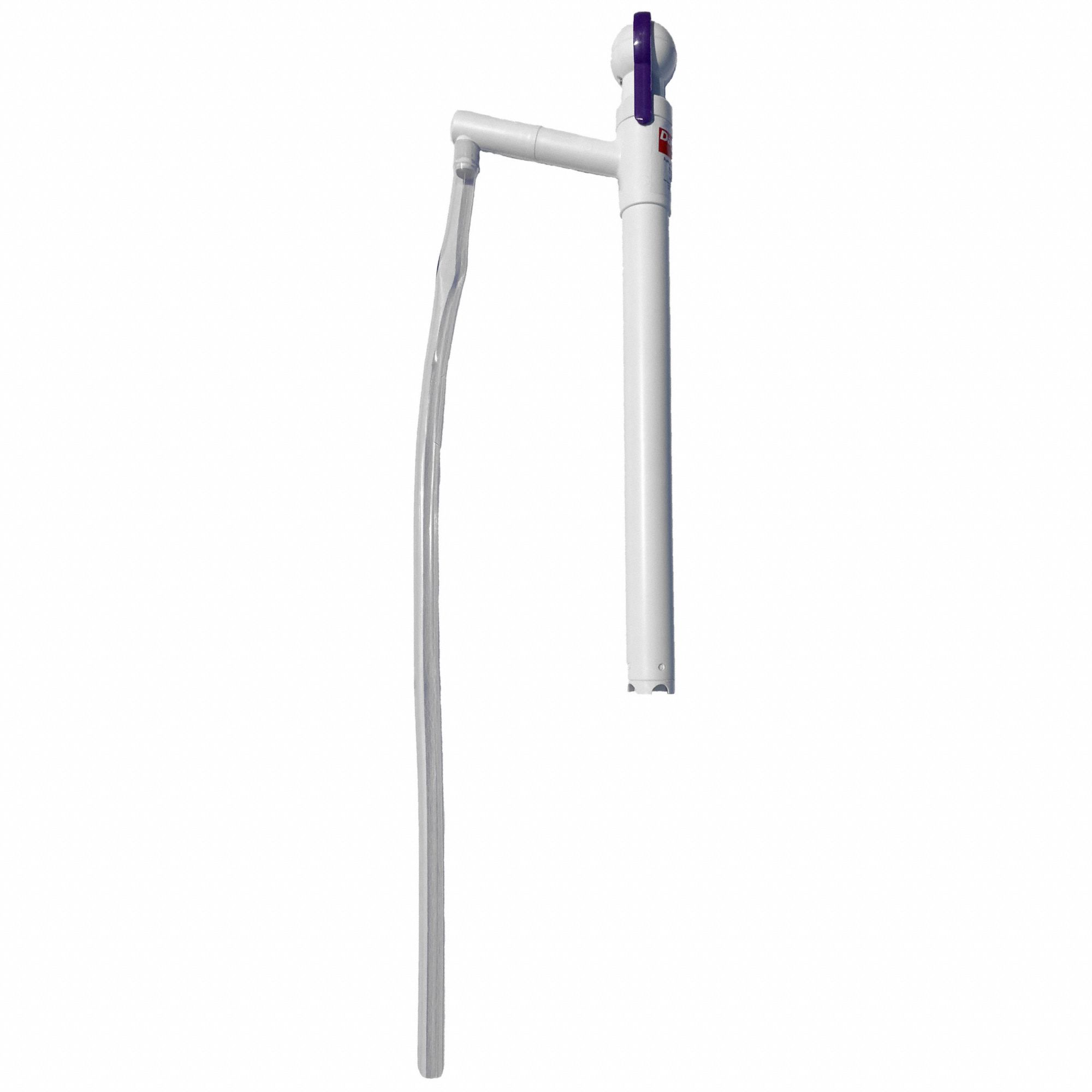Hand Pump: Piston, Pump with Discharge Hose & Spout, Piston, Polyethylene/Polypropylene