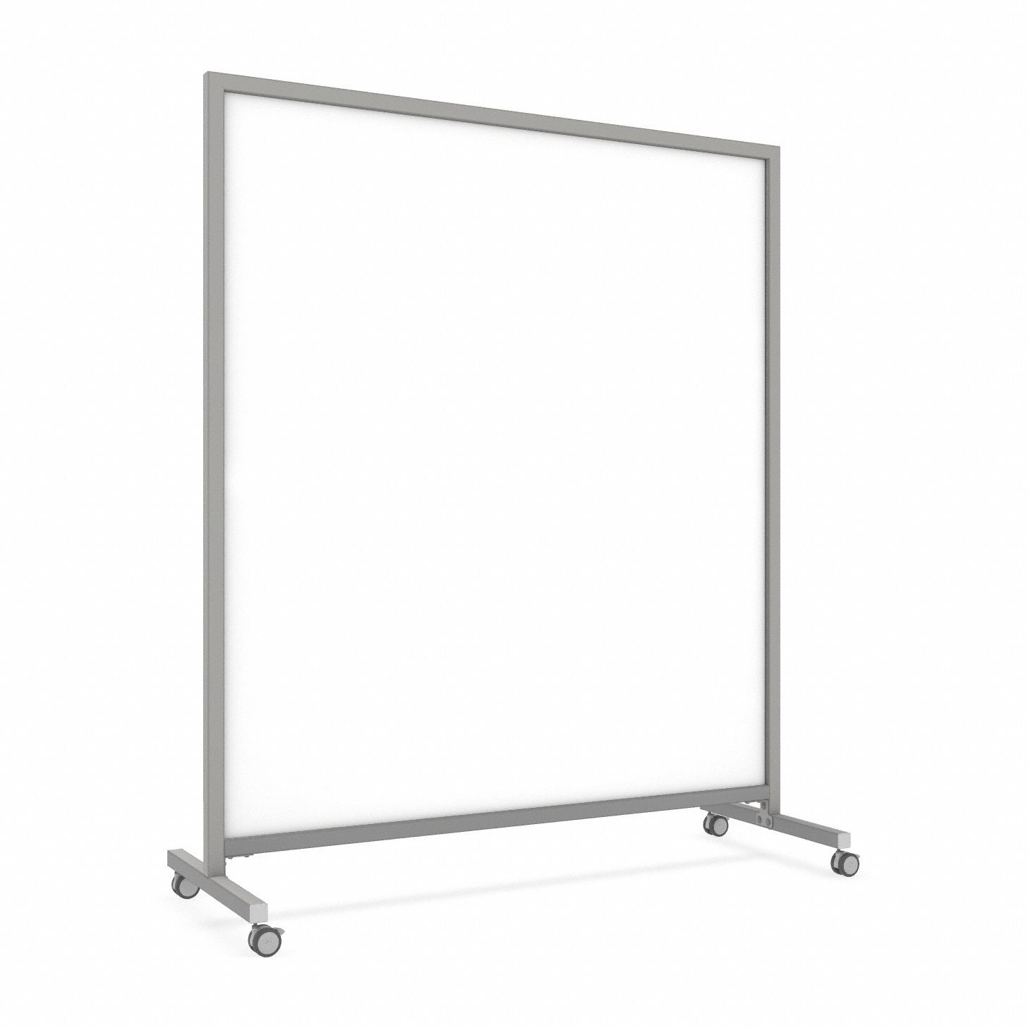 Mobile board: 75 in Overall Ht, 62 in Overall Wd, Porcelain, Porcelain, Not Adj, White