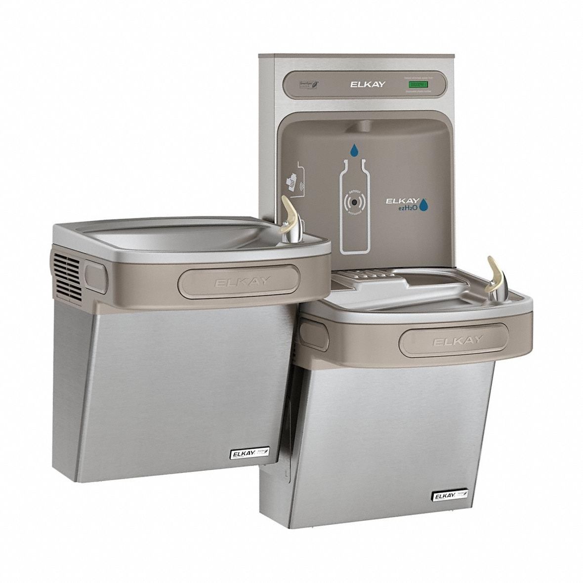 Drinking Fountain with Bottle Filler