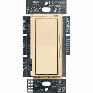 Lighting Dimmer Decora Rocker Ivory