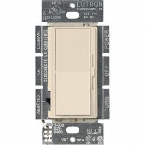 Lighting Dimmer Decora Rocker Lgt Almond
