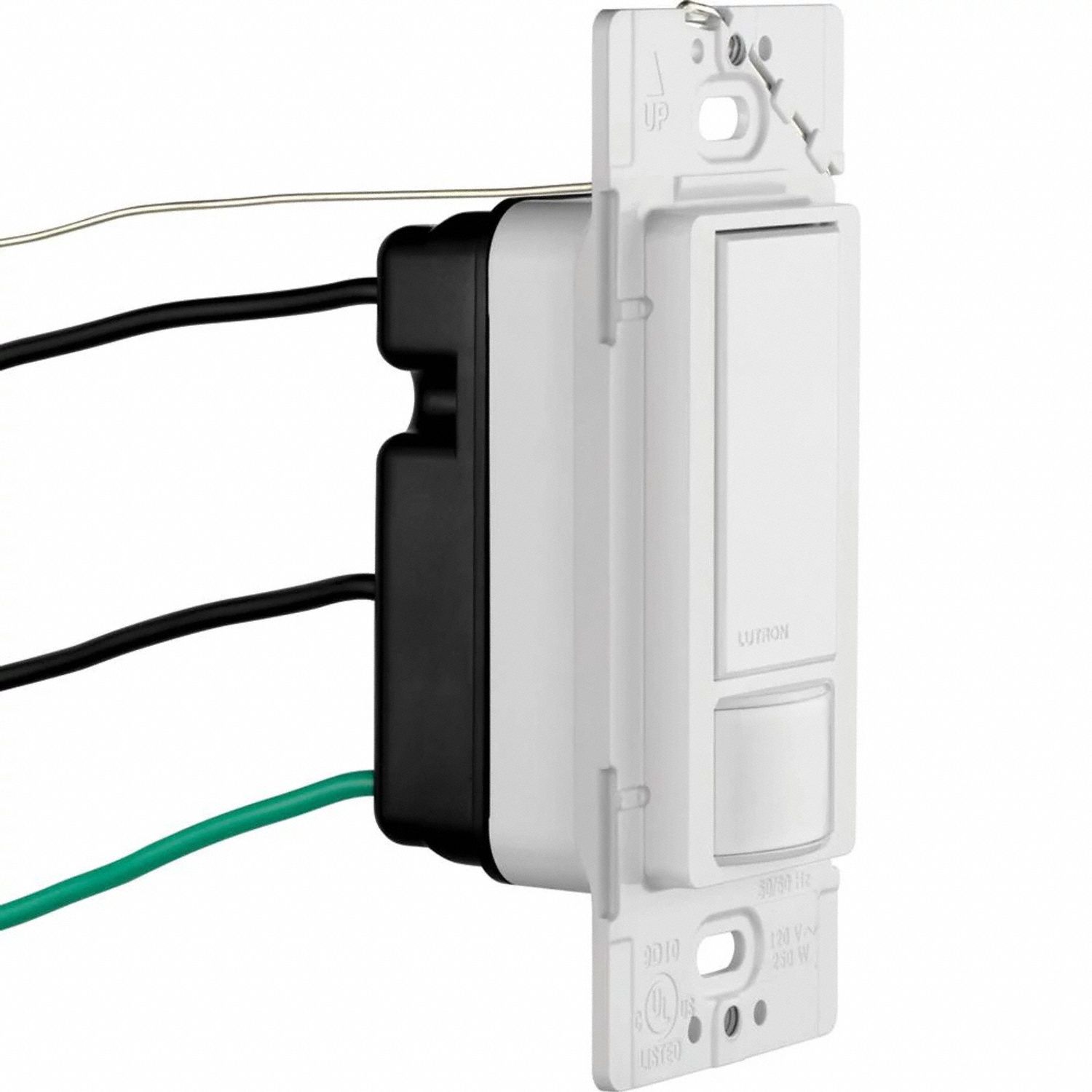 Occupancy Sensor: Occupancy/Photocell/Vacancy, Fluorescent/Halogen/Incandescent/LED, 120V AC