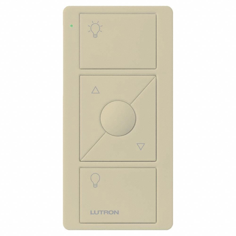 Wireless Remote Control: 3 Buttons, Battery, Caseta, Pico, Ivory, PJ2-3BRL-GIV-L01