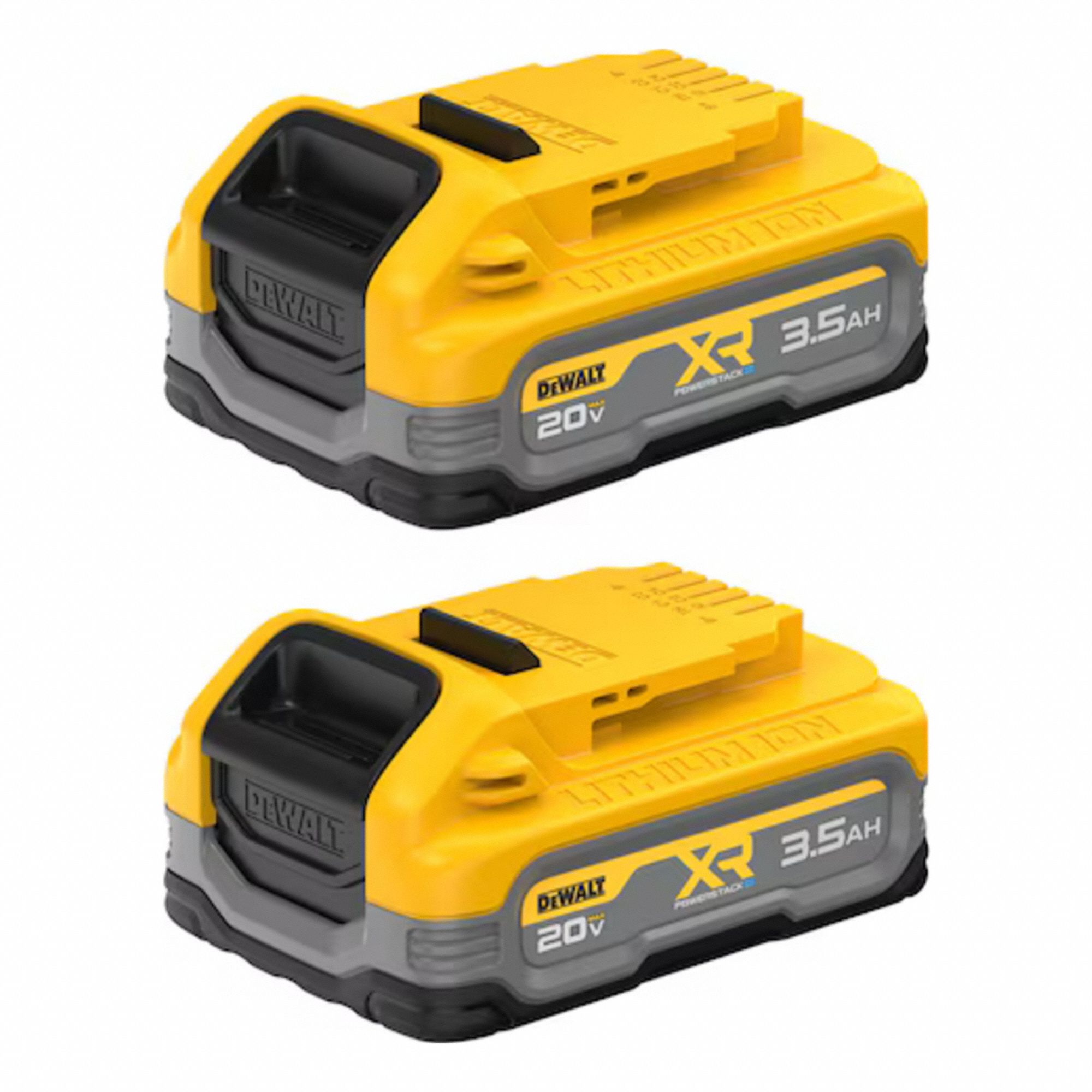 Battery: 20V MAX*, 3.5 Ah, 2 Batteries Included, 20V DC