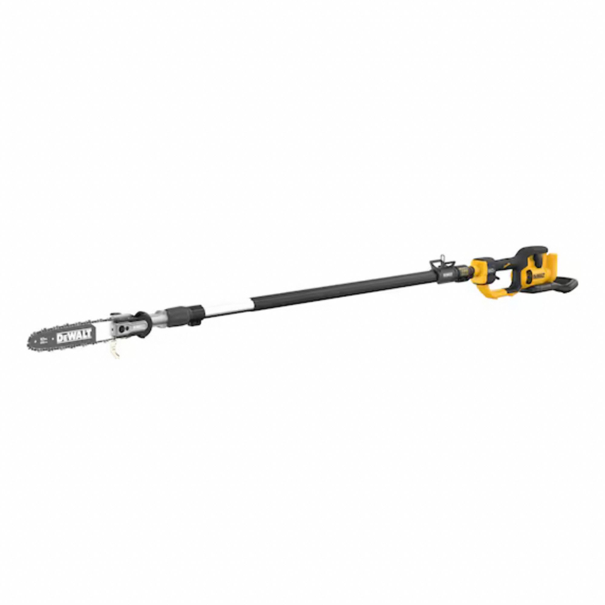 Telescoping Pole Saw: 10 in Blade Lg, 140 in Reach, 60 V, Includes: Tool Only, Bare Tool