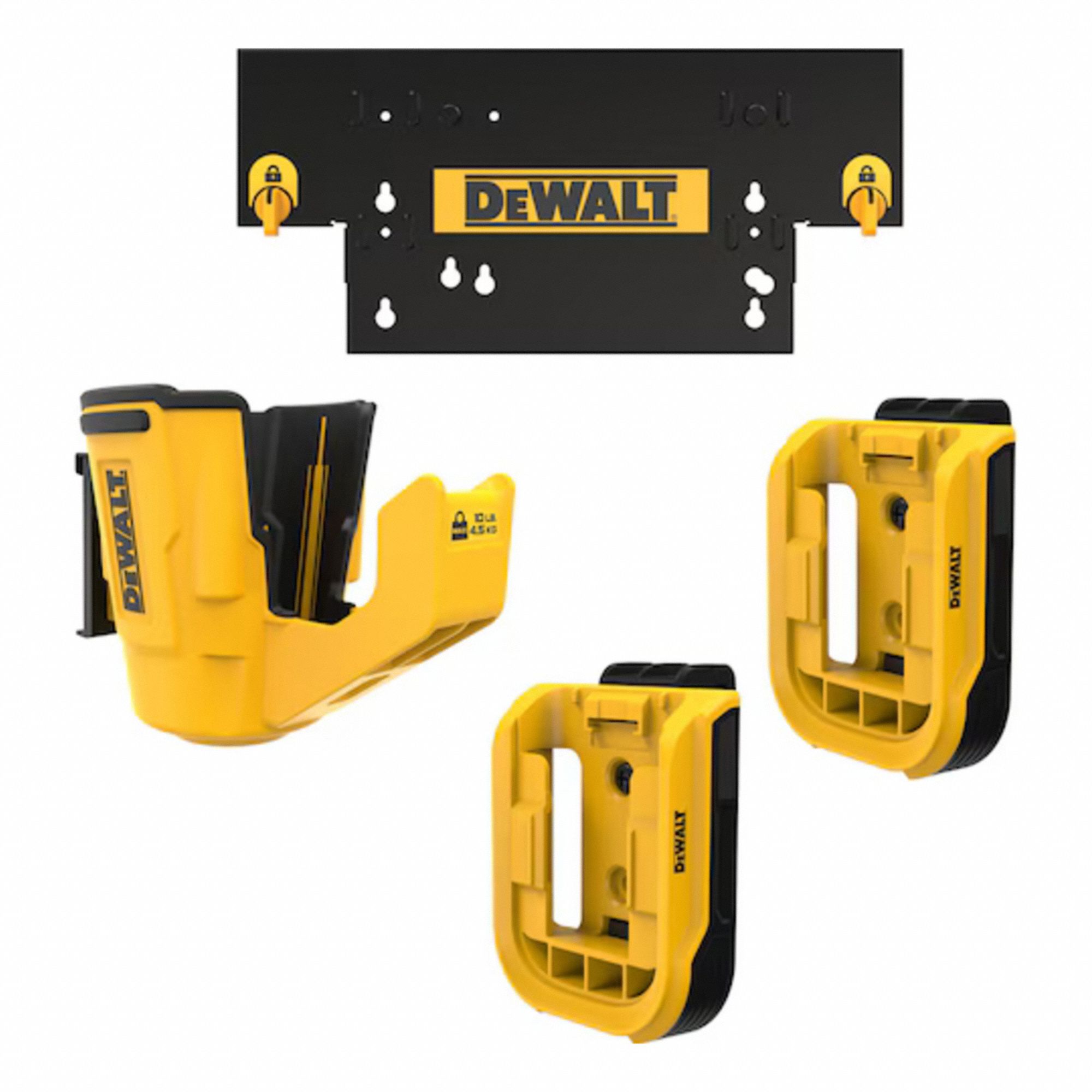 TOUGHSYSTEM(R) 2.0 DXL(TM) Metal (Bracket), Plastic (Plug), Plastic (Holster), Plastic (Battery)