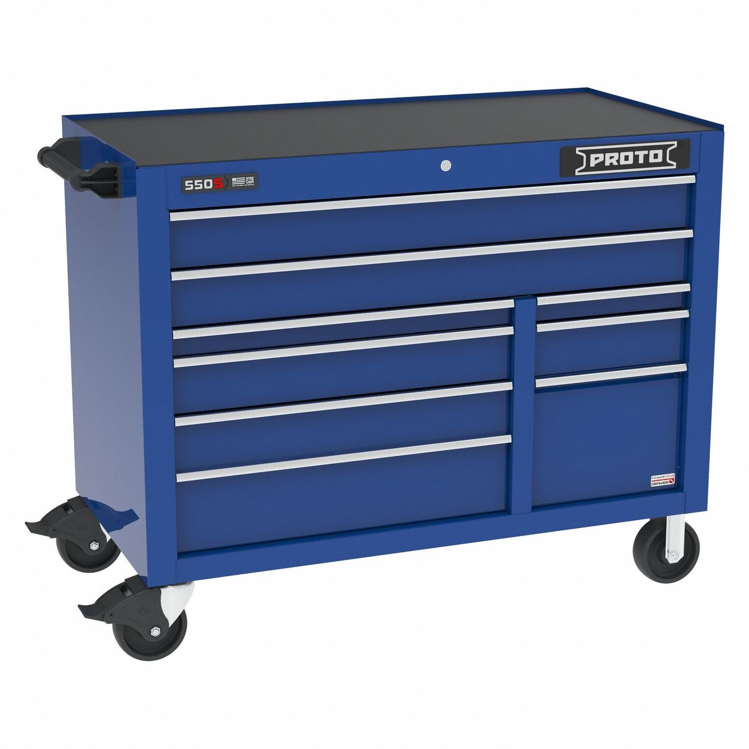 ROLLING TOOL CABINET,BLUE,STEEL,GLOSS