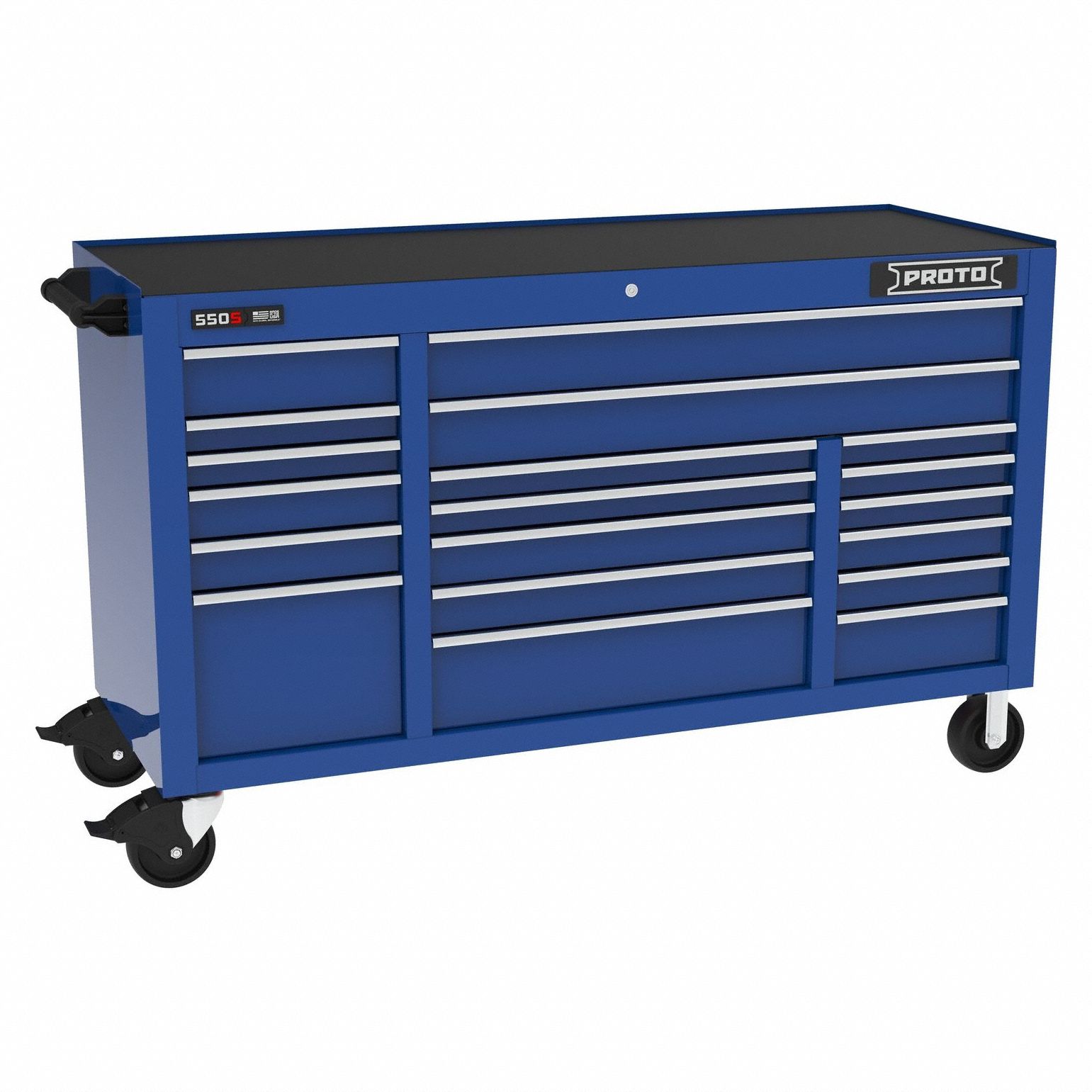 ROLLING TOOL CABINET,BLUE,STEEL,GLOSS