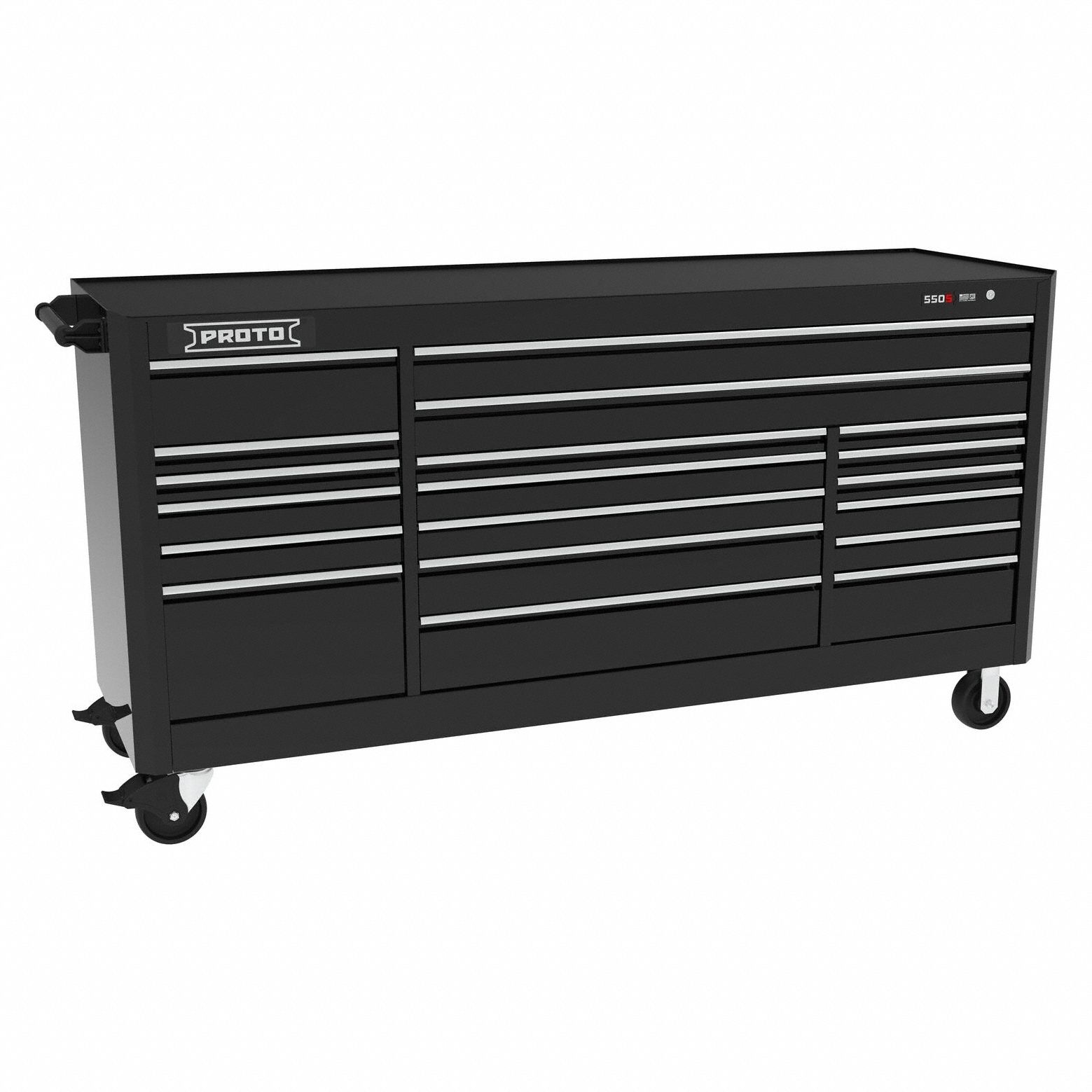 ROLLING TOOL CABINET,BLACK,STEEL,GLOSS