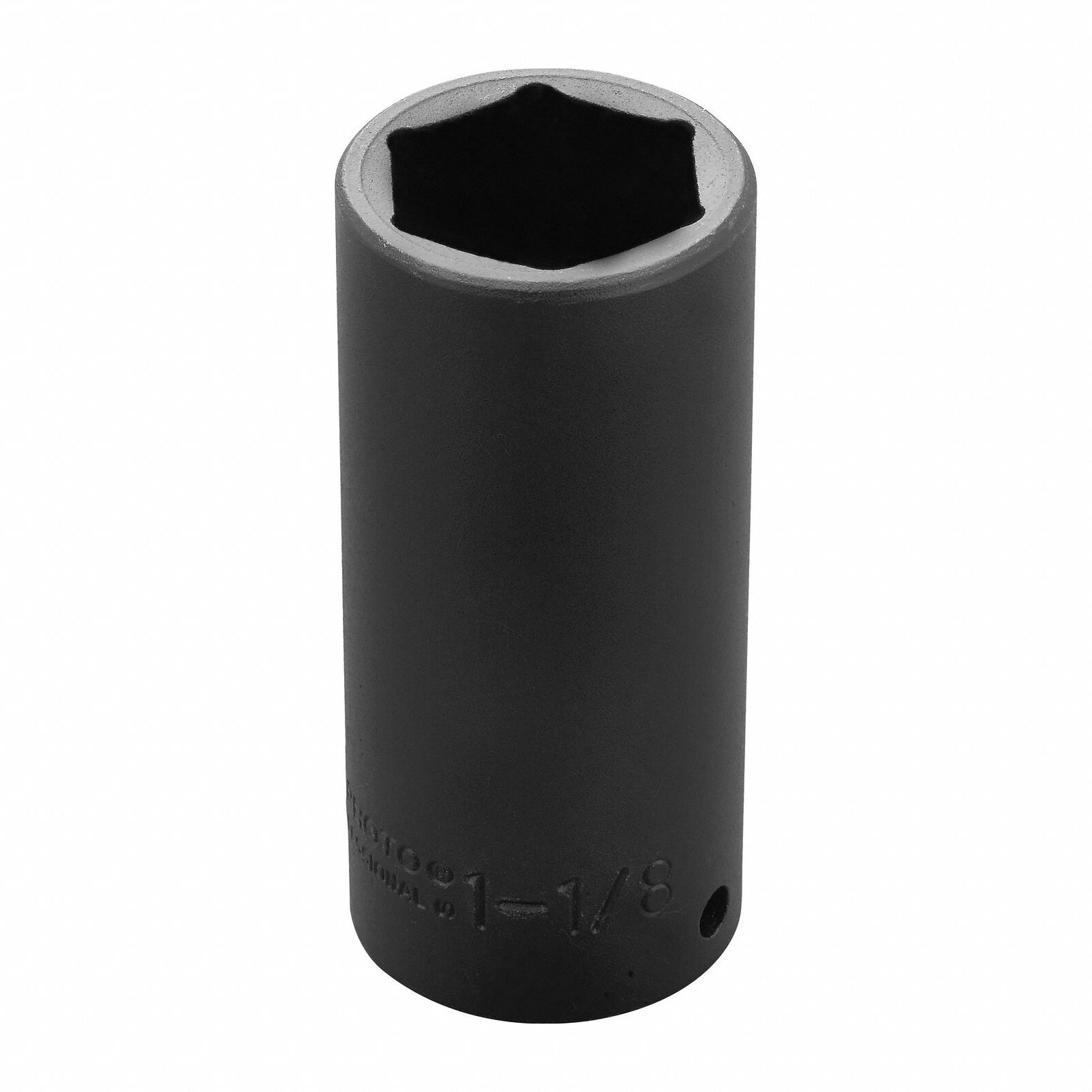 SOCKET IMPACT DEEP 1-1/8  6PT