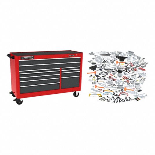 PROTO, 1,398 Total Pcs, Metric/SAE, Master Tool Set - 418RJ9|JCS ...