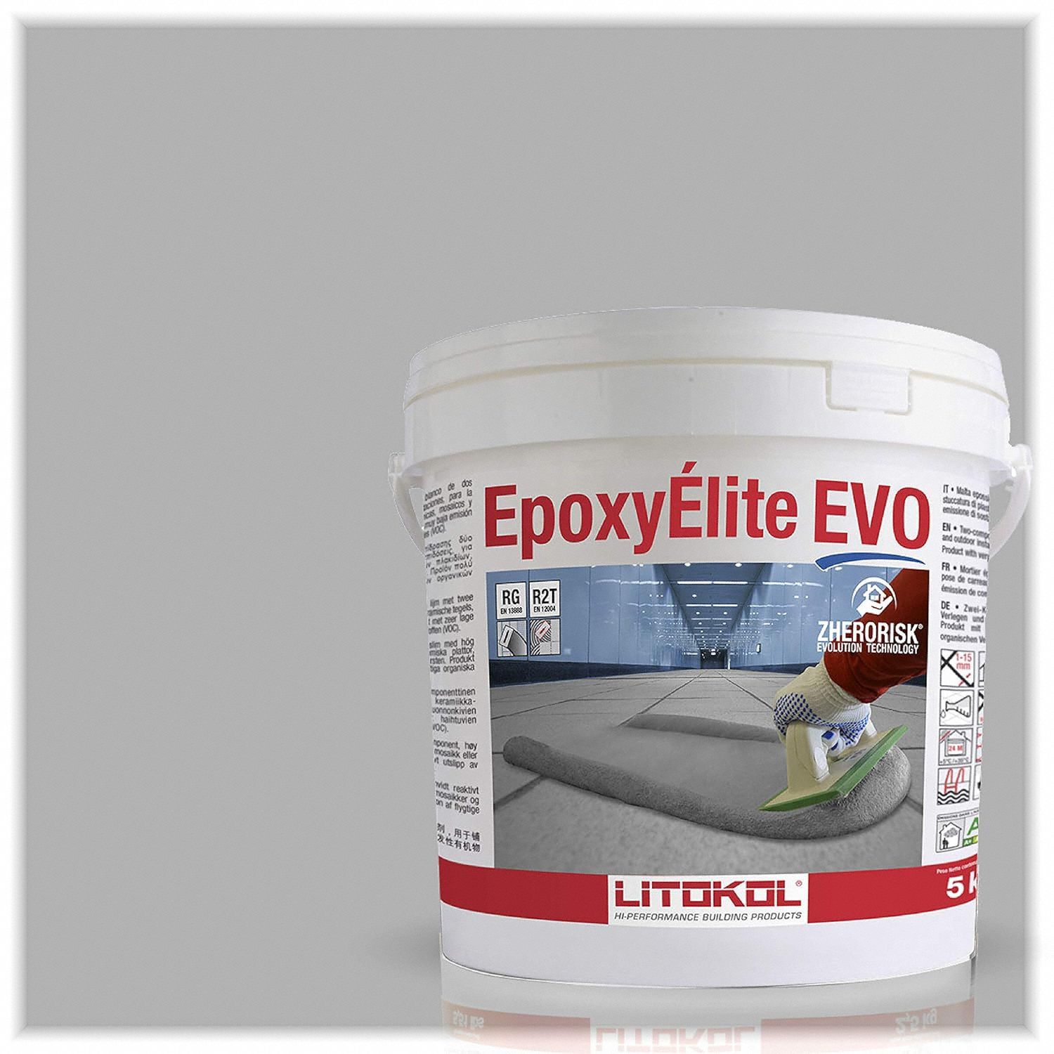 Grout: EpoxyÉlite EVO, 11 lb Container Size, Pail, 24 hr Full Cure Time, Grout