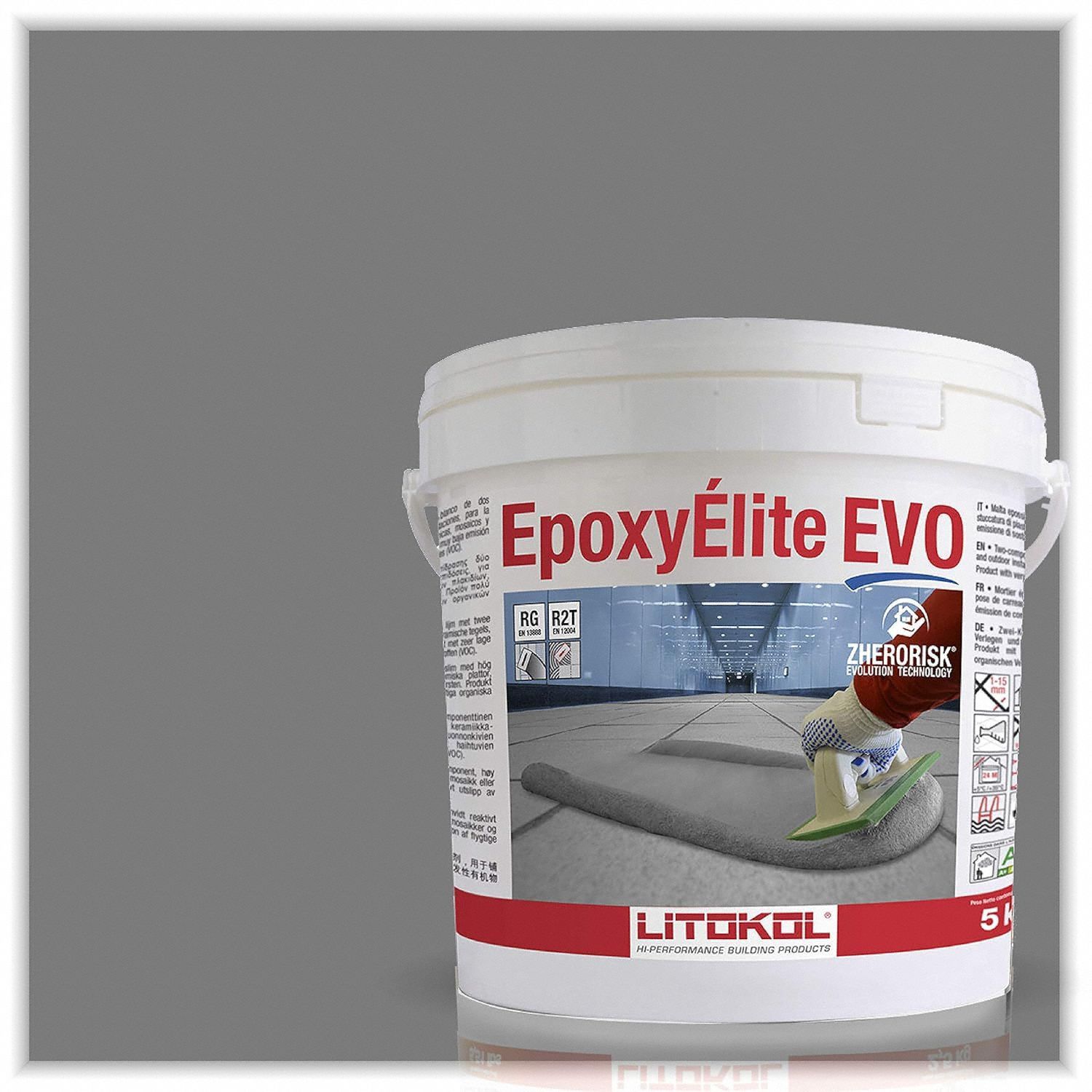 Grout: EpoxyÉlite EVO, 11 lb Container Size, Pail, 24 hr Full Cure Time, Grout
