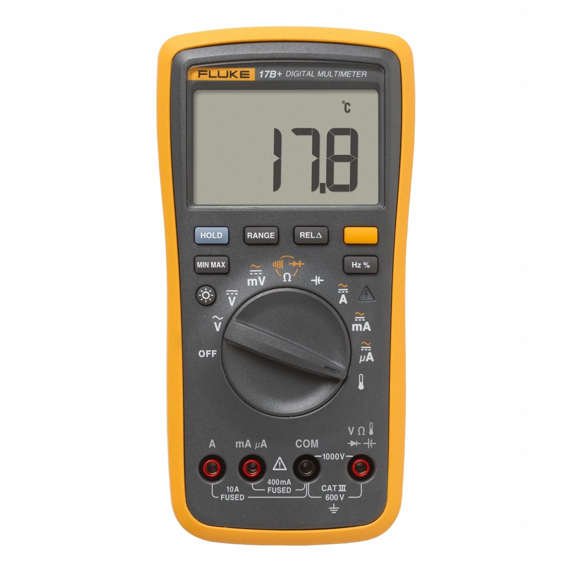 DIGITAL MULTIMETER W/TEMPERATURE,CAT III